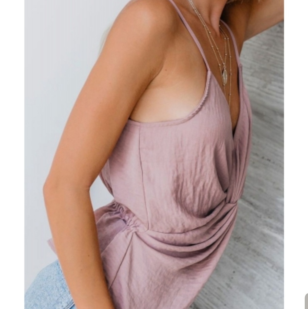 LAST 1!!💖 1X 💖HP 04/15 ** Pink Twist Cami - Picture 4 of 6